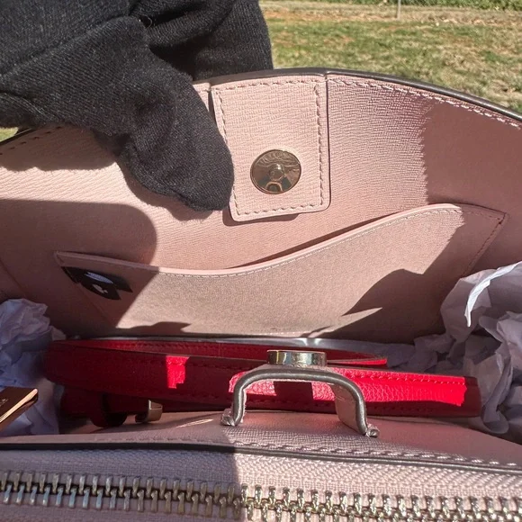 Kate Spade New York NWT top handle satchel Phoebe in perfect cherry retails $429 - Picture 11 of 11